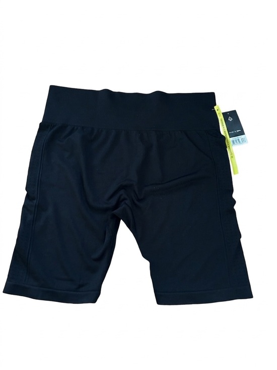 Crivit Pants - Black Seamless High-Waisted Biker Shorts Size L 12/14 NWT